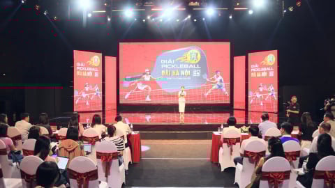 Giải Pickleball Đài Hà Nội 2025: Lan tỏa tinh thần sống khỏe trong cộng đồng