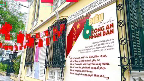 Hà Nội tô điểm rạng rỡ nhân kỷ niệm 135 năm Ngày sinh Chủ tịch Hồ Chí Minh