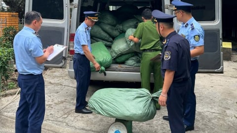 Cao Bằng: Kiểm tra, thu giữ gần 1,4 tấn nguyên liệu thuốc lá không rõ nguồn gốc xuất xứ
