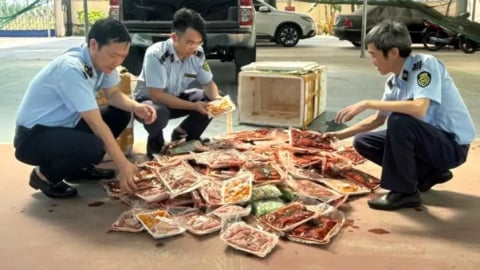 Thanh Hóa: Liên tiếp thu giữ số lượng lớn thực phẩm không rõ nguồn gốc