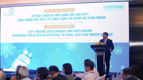 Vắc xin EV71 - Hy vọng mới trong phòng, chống bệnh tay chân miệng tại Việt Nam