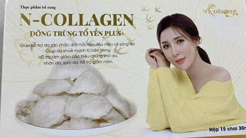 Bài 2: Sản phẩm thực phẩm bổ sung Đông trùng tổ yến Plus + do Công ty N- Collagen phân phối có dấu hiệu hàng giả