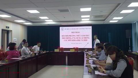 Ứng dụng AI trong các môn khoa học xã hội, hướng tới một nền giáo dục sáng tạo, khai phóng và thích ứng