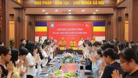 Họp báo Đại lễ Vu Lan 2025: Lan tỏa đạo hiếu, kết nối cộng đồng
