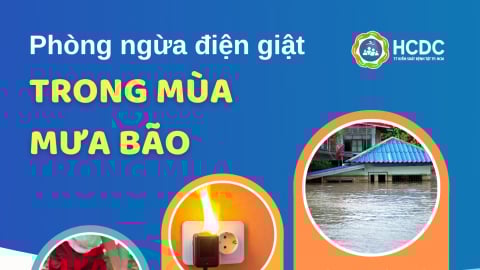 Phòng ngừa điện giật trong mùa mưa bão