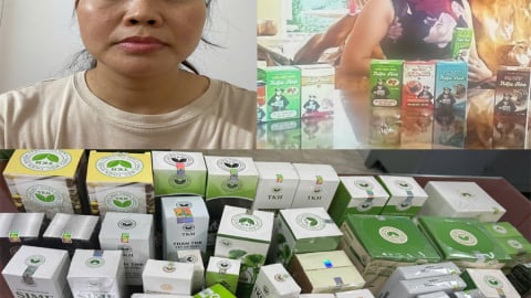 Thanh Hóa: Khởi tố đối tượng sản xuất, buôn bán thực phẩm chức năng giả