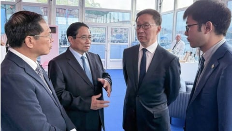 Thủ tướng Phạm Minh Chính gặp Phó Chủ tịch Trung Quốc Hàn Chính và nhiều lãnh đạo quốc tế tại UNOC 3