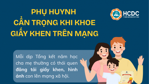 Phụ huynh cần cẩn trọng khi chia sẻ giấy khen của con trên mạng xã hội