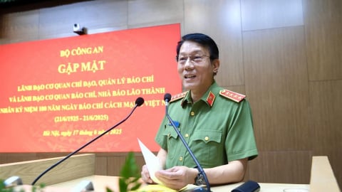 Bộ Công an gặp mặt nhân kỷ niệm 100 năm Ngày Báo chí Cách mạng Việt Nam