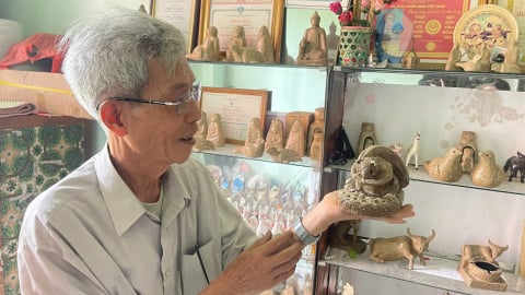 Nghệ nhân Phùng Đình Giáp – người giữ lửa nghề phỗng đất Kinh Bắc
