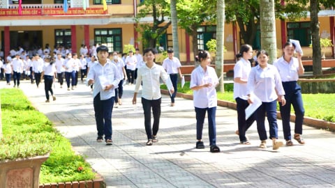 Thí sinh cần làm gì sau khi hoàn thành kỳ thi tốt nghiệp THPT 2025?