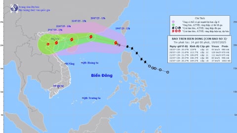 Bão số 3 di chuyển nhanh, 5 tỉnh thành miền Bắc đối mặt với tác động nặng nề