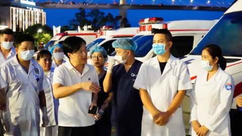 Bộ Y tế yêu cầu các đơn vị bảo đảm công tác khám bệnh, chữa bệnh trong bão số 3 (bão Wipha)