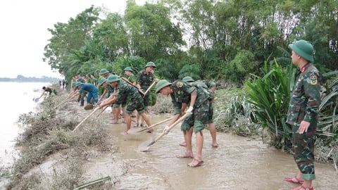 Thanh Hóa: Khẩn trương khắc phục hậu quả của bão Wipha