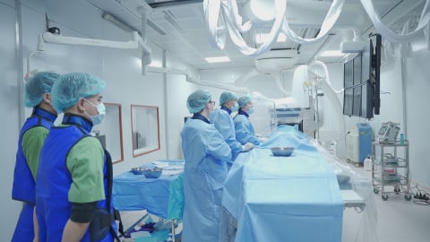 Cứu sống bệnh nhân bị nhồi máu cơ tim bằng can thiệp nong và stent mạch vành