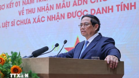 'Xác minh danh tính liệt sỹ là bổn phận thiêng liêng, là mệnh lệnh từ trái tim'