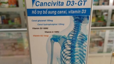 Bộ Y tế thu hồi 2 lô sản phẩm bổ sung canxi–Vitamin D3 vì 'trộn thêm chất lạ'