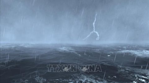 Xuất hiện vùng áp thấp và sẽ suy yếu dần trong 12 giờ tới