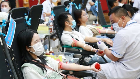 TP Hồ Chí Minh kêu gọi hiến máu nhân đạo trước nguy cơ thiếu máu điều trị