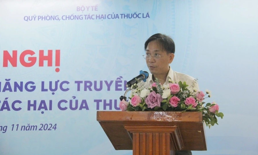 Hội nghị tập huấn nâng cao năng lực truyền thông về phòng, chống tác hại của thuốc lá