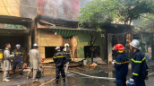 Hà Nội: Kịp thời dập tắt đám cháy nhà dân gần chợ Xuân Đỉnh