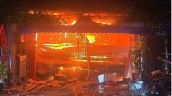 Lào Cai: Xảy ra vụ cháy lớn thiêu rụi toàn bộ một cửa hàng tạp hóa
