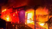 Cà Mau: Xảy ra vụ cháy lớn thiêu rụi hoàn toàn nhà dân