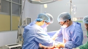 Hải Phòng: Phẫu thuật thành công cho bệnh nhân có u xơ tử cung kích thước lớn tương đương thai 4 tháng
