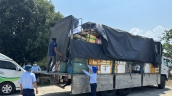 Quảng Ngãi phát hiện phương tiện vận chuyển 1.240 kg chà bông gà vi phạm về nhãn hàng hóa