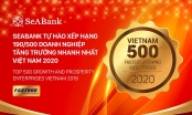 SEABANK tăng hạng vượt bậc, đứng 190/500 trong bảng xếp hạng Fast500