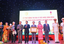 Hội GDCSSKCĐ Việt Nam đón nhận Huân chương Lao động hạng Ba và phát động thi đua chào mừng 135 năm Ngày sinh Chủ tịch Hồ Chí Minh (19/5/1890-19/5/2025)