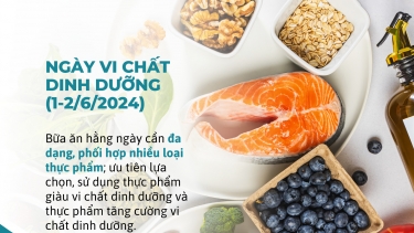 Infographics: Ngày Vi chất dinh dưỡng 1 - 2/6/2024