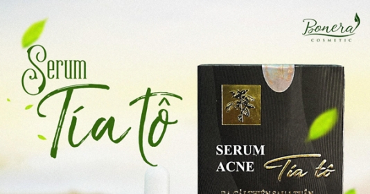 Serum trị mụn tía tô có hiệu quả trong việc trị mụn tại sao?
