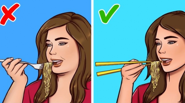 Tại sao ăn bằng đũa có thể tốt cho bạn?