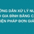 Hướng dẫn xử lý nước hộ gia đình bằng các biện pháp đơn giản