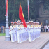 Lễ chào cờ đặc biệt chào mừng 50 năm thống nhất đất nước tại Quảng trường Ba Đình