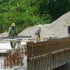Tất bật thi công cầu cạn giữa đèo Đại Ninh hiểm trở để Quốc lộ 28B sớm hoàn thành