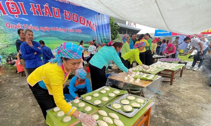 Lai Châu: Độc đáo Lễ hội Háu Đoong của người Giáy Nậm Loỏng