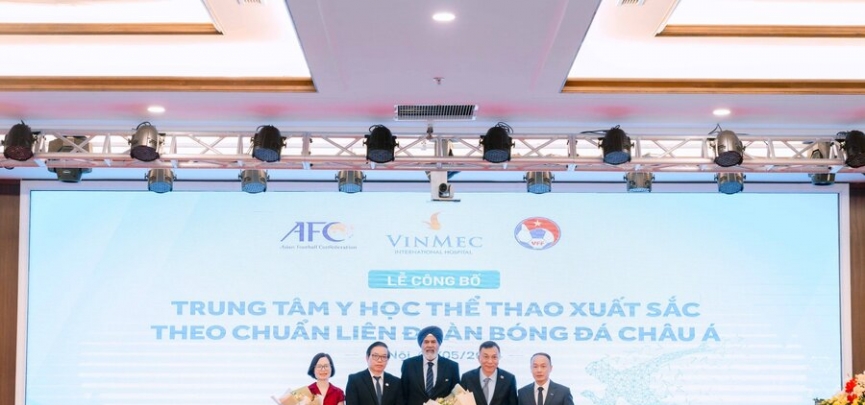 Đại diện duy nhất Việt Nam được Liên đoàn Bóng đá Châu Á công nhận là Trung tâm y học thể thao xuất sắc