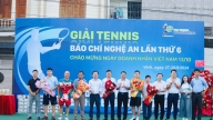 Giải Tennis báo chí Nghệ An mừng ngày Doanh nhân Việt Nam - Hội tụ và tỏa sáng