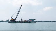 Đề xuất xử phạt Tổng công ty 36 do khai thác cát quá độ sâu cho phép