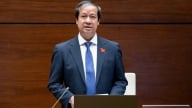 [Trực tiếp] - Bộ trưởng Bộ Giáo dục và Đào tạo trả lời chất vấn