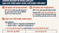 Không bắt buộc thay đổi địa chỉ trên hóa đơn điện tử