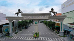 Khánh thành đường Đinh Thị Thi tại Van Phuc City