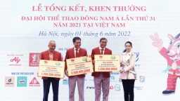 Golf Long Thành trao thưởng 5 tỷ đồng cho các vận động viên có thành tích xuất sắc tại Seagame 31