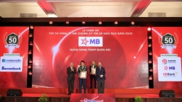MB vào top 4 ngân hàng thương mại uy tín Việt Nam 2022