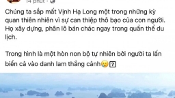 Quảng Ninh bác tin 'phân lô bán nền' trên Vịnh Hạ Long, triệu tập người tung tin