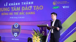 Hanoi FC khánh thành trung tâm đào tạo bóng đá trẻ tại tỉnh Bắc Giang