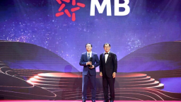 MB được vinh danh Doanh nghiệp xuất sắc châu Á 2022