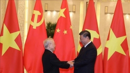Lễ đón chính thức Tổng bí thư Nguyễn Phú Trọng thăm Trung Quốc